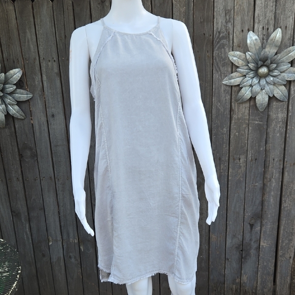 Cloth & Stone Light Gray Sleeveless Dress - Picture 1 of 6
